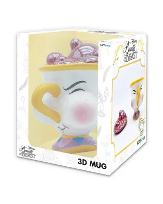 Šolja AbyStyle - Disney - Beauty and the Beast -Chip With Bubbles 3D 