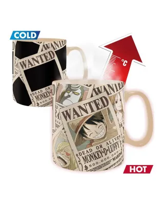 Šolja AbyStyle - One Piece - Wanted - Heat Change 