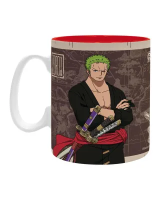 Šolja AbyStyle - One Piece - Wanted - Zoro Wanted 