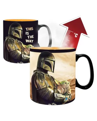 Šolja AbyStyle - Star Wars - The Mandalorian - Mando Heat Change 