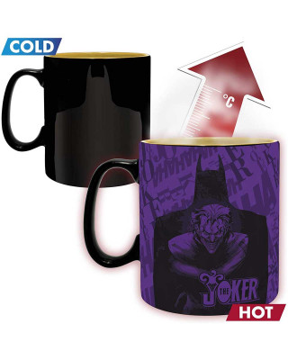 Šolja DC Comics - Batman vs Joker - Heat Change Mug 