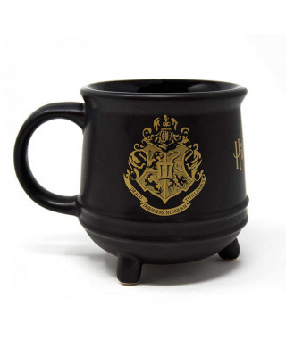 Šolja Harry Potter - Hogwarts Crest - Ceramic Cauldron Mug 
