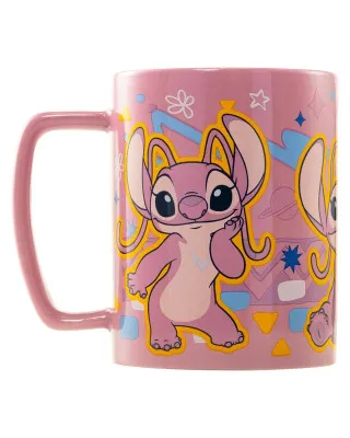 Čupava šolja Lilo & Stitch - Angel - Fuzzy Mug 