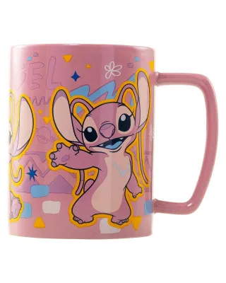 Čupava šolja Lilo & Stitch - Angel - Fuzzy Mug 