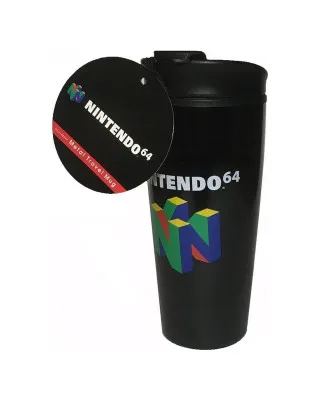 Šolja Nintendo N64 - Metal Travel Mug 