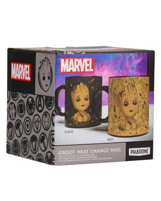 Šolja Paladone Marvel - Groot Heat Change Mug 