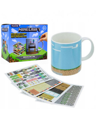 Šolja Paladone Minecraft - Build a Level Mug 