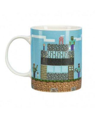 Šolja Paladone Minecraft - Build a Level Mug 