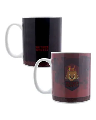 Šolja Paladone Minecraft - Nether Heat Change Mug 