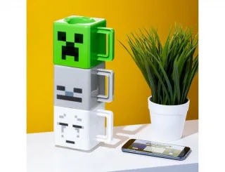 Šolja Paladone Minecraft - Set of 3 Stacking Mugs 