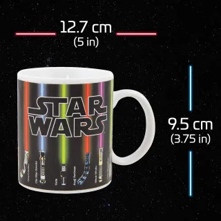 Šolja Paladone Star Wars - Lightsaber - Heat Change Mug 