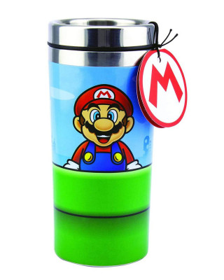 Boca Paladone Super Mario - Warp Pipe - Travel Mug 