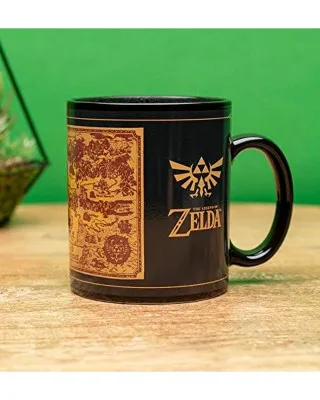 Šolja The Legend of Zelda - Map Silhouette - Heat Change Mug 