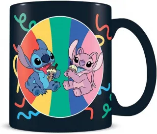 Gift set - šolja, podmetač i privezak Lilo and Stitch - You Are My Fave 