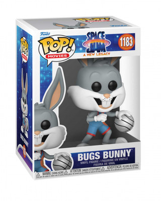 Bobble Figure Space Jam A New Legacy POP! Figure - Bugs Bunny Dribbling 
