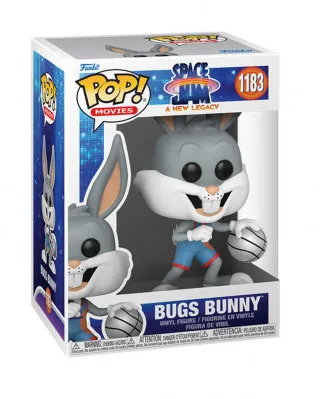 Bobble Figure Movies - Space Jam A New Legacy POP! - Bugs Bunny Dribbling 