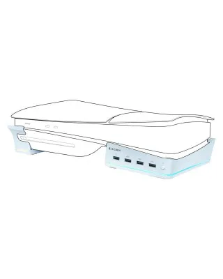Stalak BigBen with USB-A Port PS5 Slim - Horizontal 