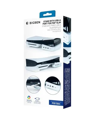 Stalak BigBen with USB-A Port PS5 Slim - Horizontal 