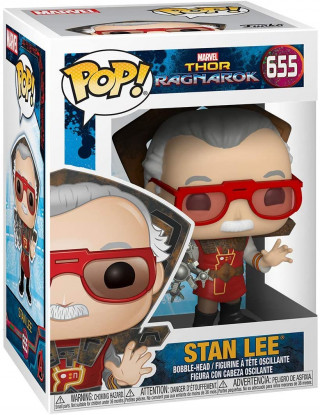 Bobble Figure Thor Ragnarok POP! - Stan Lee 