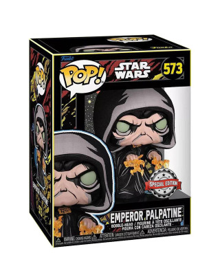 Bobble Figure Star Wars - Retro Series POP! - Emperor Palpatine - Special Edition 