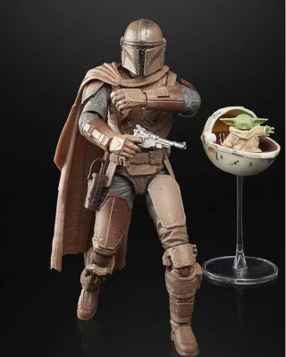 Action Figure Star Wars Black Series - The Mandalorian & Grogu 