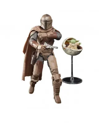 Action Figure Star Wars Black Series - The Mandalorian & Grogu 