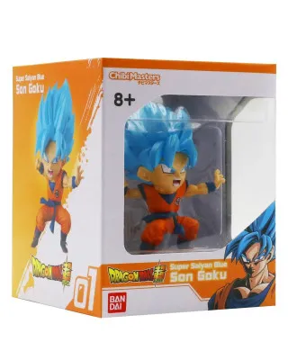 Statue Dragon Ball Super - Chibi Masters - Super Saiyan Blue Son Goku 