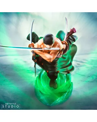 Statue One Piece - Zoro Attack With Katana 
