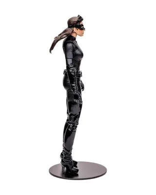 Statue DC Multiverse - The Batman The Dark Knight - Batpod With Catwoman (Gold Lable) 