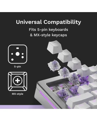 Svičevi za tastaturu Glorious Mako Ultralight Prelubed - Tactile Switch 