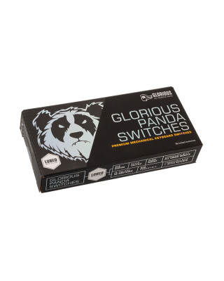Svičevi za tastaturu Glorious - Panda prelubed Tactile Switches - Yellow 36 pcs 