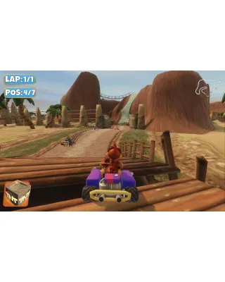 Switch Crazy Chicken - Kart 2 (Code in a Box) +  Steering Wheel 