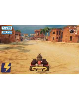 Switch Crazy Chicken - Kart 2 (Code in a Box) +  Steering Wheel 
