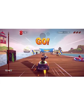 Switch Garfield Kart - Furius Racing Replay - Code in a Box 