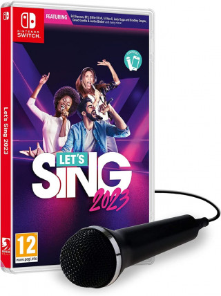 Switch Let's Sing 2023 + 1 Mikrofon 