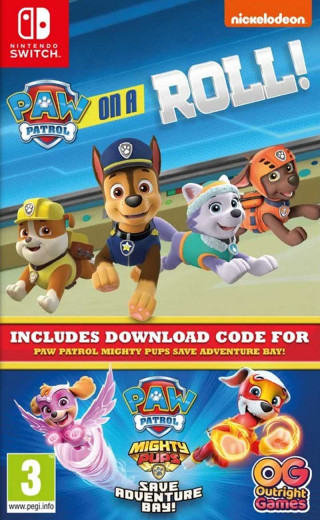 Switch Paw Patrol - On a Roll & Mighty Pups - Compilation 