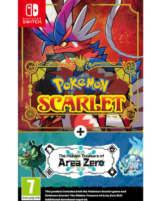 Switch Pokemon - Scarlet + The Hidden Treasure of Area Zero 