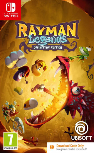 Switch Rayman Legends - Definitive Edition - Code In A Box 