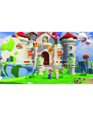Switch Super Mario and Rabbids Kingdom Battle - Code in a Box 