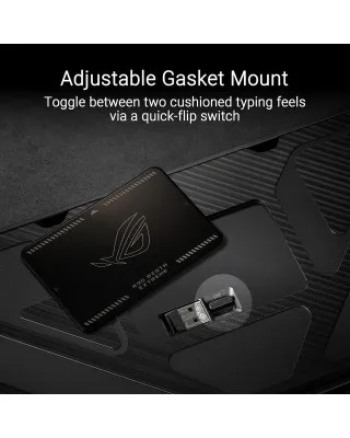 Tastatura Asus M702 ROG Azoth Extreme 75% Wireless - Black 