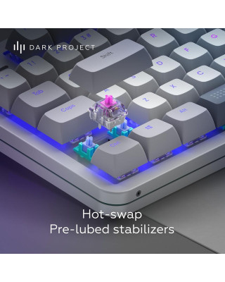 Tastatura Dark Project ALU Daylight - Mechanical Gaming Keyboard (ANSI) 