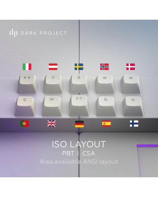 Tastatura Dark Project ALU Daylight - Mechanical Gaming Keyboard (ANSI) 