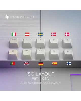 Tastatura Dark Project ALU Daylight - Mechanical Gaming Keyboard (ANSI) 