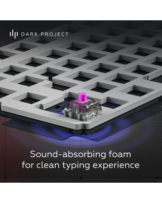 Tastatura Dark Project ALU Midnight - Mechanical Gaming Keyboard (ANSI) 
