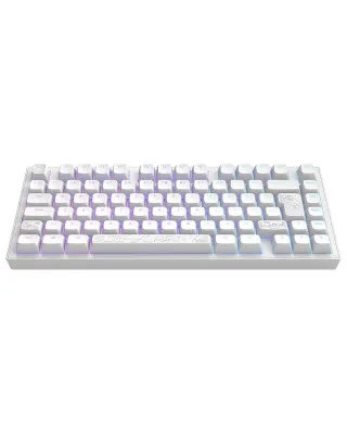 Tastatura Dark Project ALU Terra Nostra White - Wired Gaming Keyboard (ANSI) 