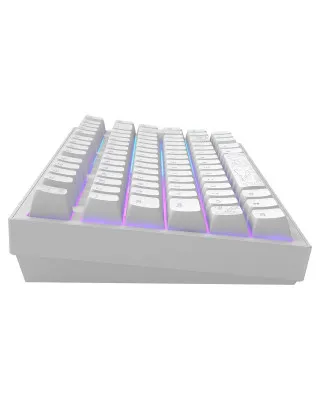 Tastatura Dark Project ALU Terra Nostra White - Wired Gaming Keyboard (ANSI) 