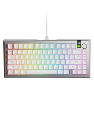 Tastatura Glorious GMMK 3 PRO 75% Pre-Built ANSI - Modularna Silver 