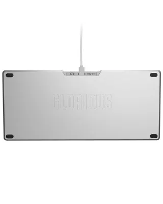 Tastatura Glorious GMMK 3 PRO 75% Pre-Built ANSI - Modularna Silver 
