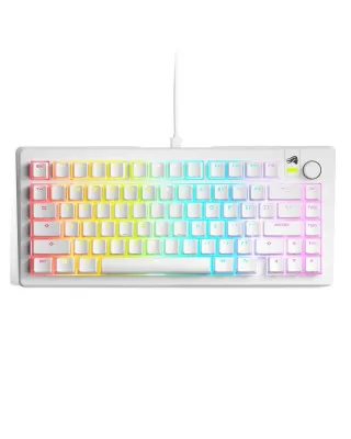 Tastatura Glorious GMMK 3 75% Pre-Built ANSI - Modularna White 