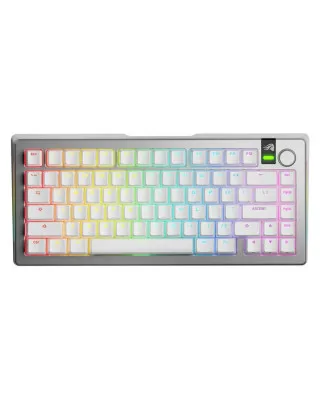 Tastatura Glorious GMMK 3 PRO 75% Pre-Built ANSI Wireless - Modularna Silver 